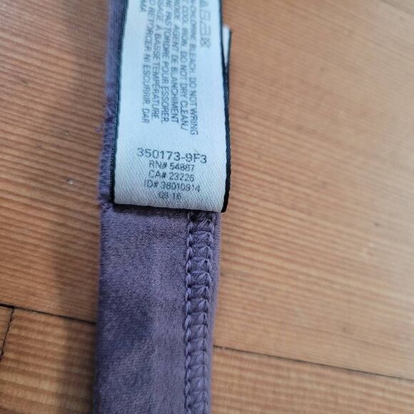 Victoria's Secret medium mauve purple bralette halter neck mesh lace racerback - Picture 12 of 12